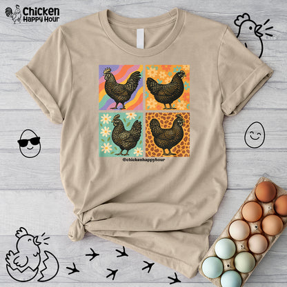 Retro Chicken Unisex Tee