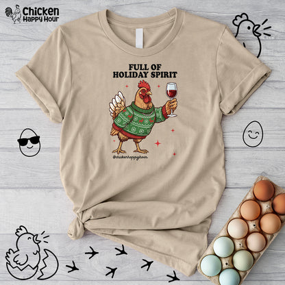 Full of Holiday Spirit Unisex Tee