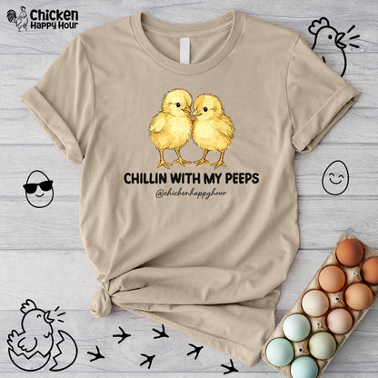 Chillin with my Peeps Unisex Tee