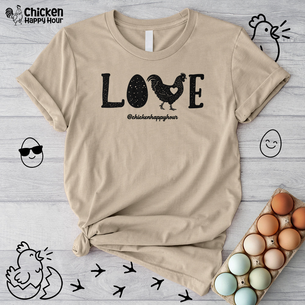 Love Chicken Unisex Tee