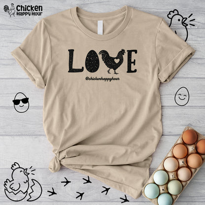 Love Chicken Unisex Tee