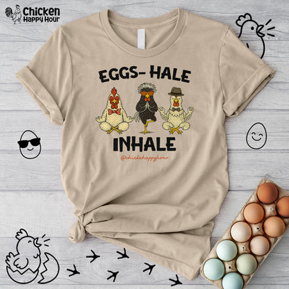 Egg-Hale the Stress Unisex Tee