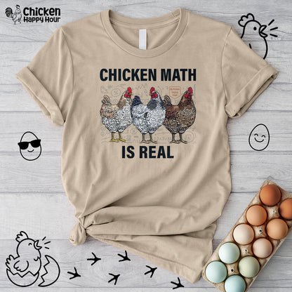 Chicken Math is Real Unisex Tee