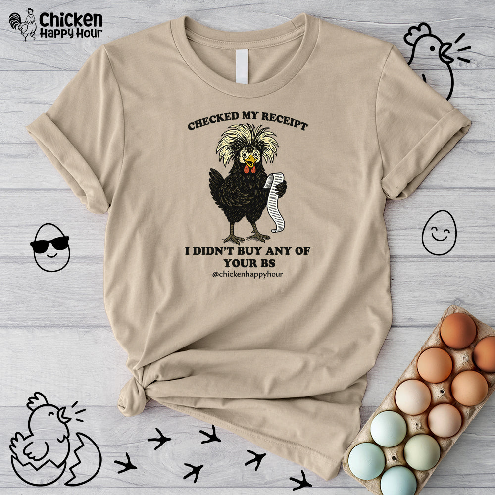Checked My Receipt Unisex Tee