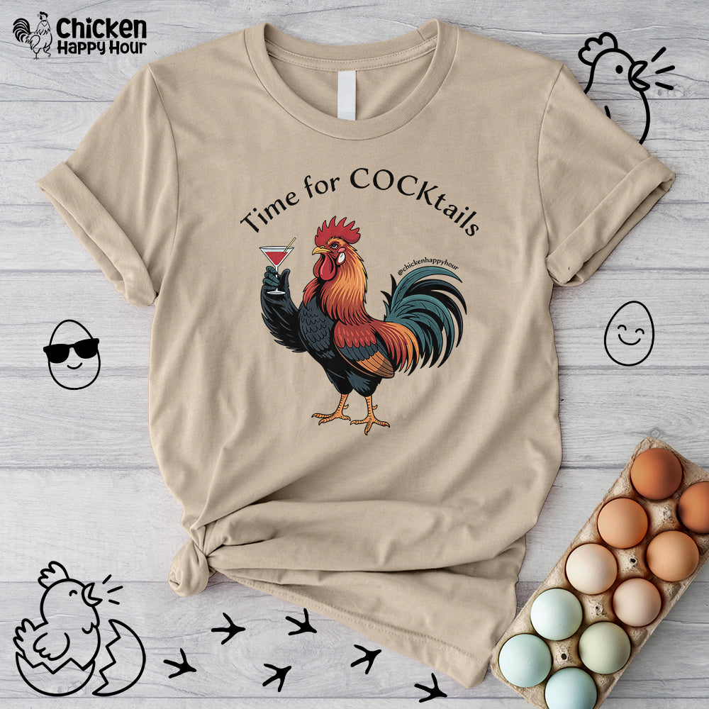 Time for Cocktails Unisex Tee