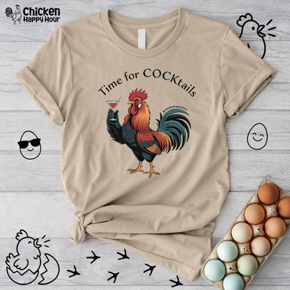 Time for Cocktails Unisex Tee