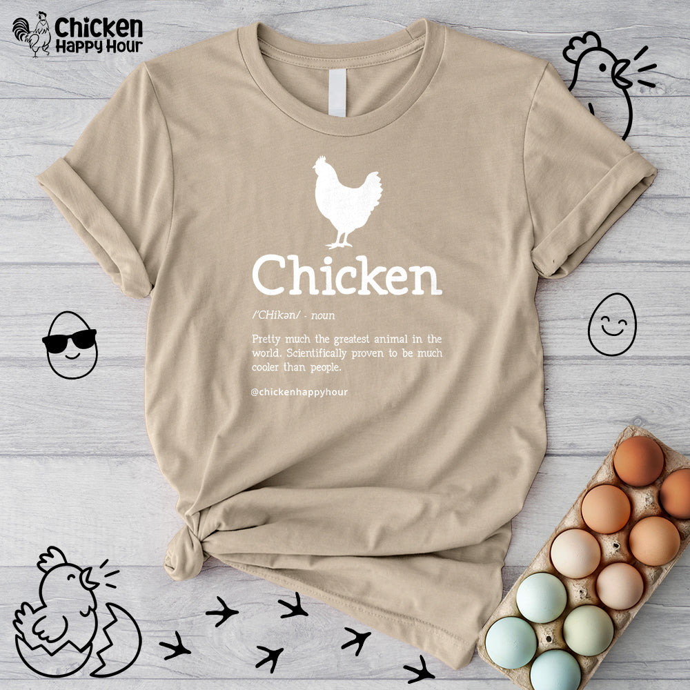 Chicken Definition Unisex Tee
