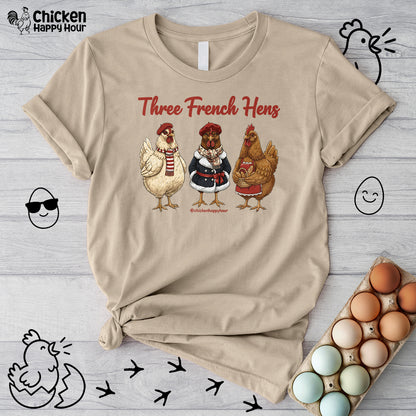 Three French Hens Unisex Tee