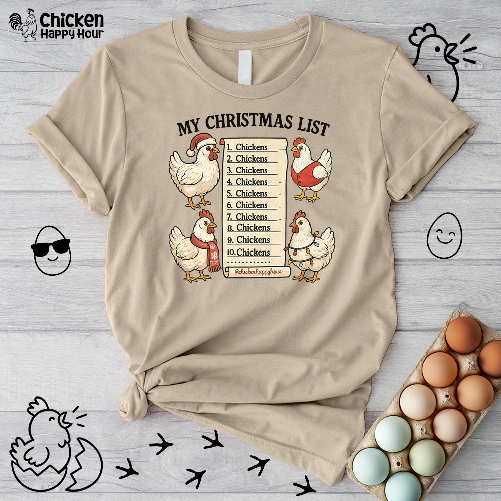 Christmas List Unisex Tee