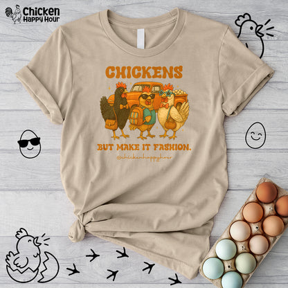 Chickens But Make It Fashion Unisex Tee