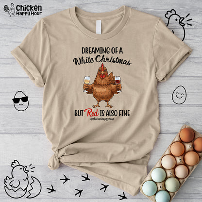 Dreaming of a White Christmas Unisex Tee