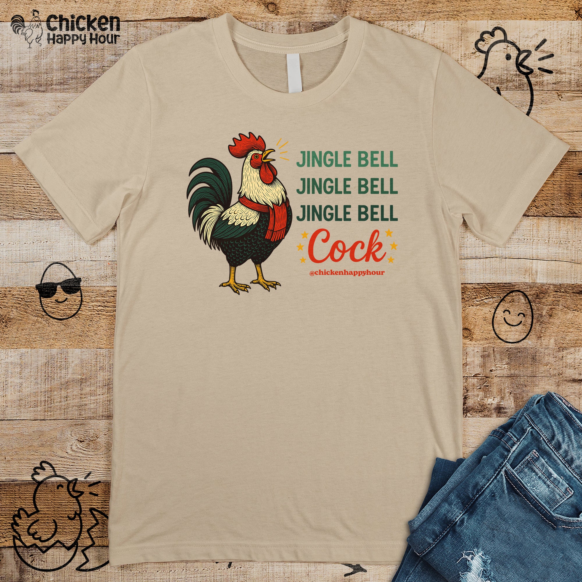 Jingle Bell Unisex Tee