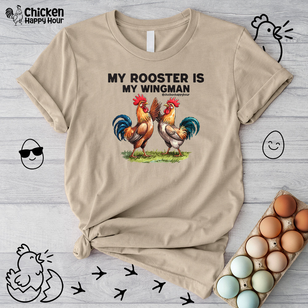 My Rooster is My Wingman Unisex Tee