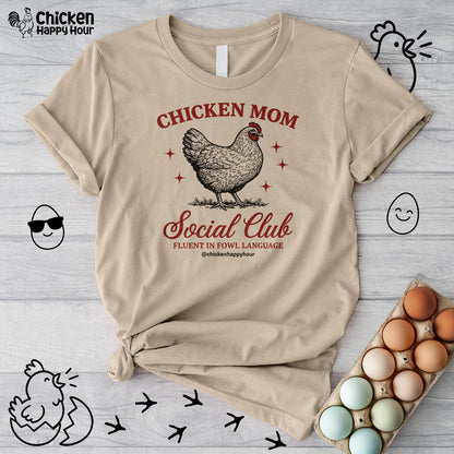 Chicken Mom Social Club Unisex Tee