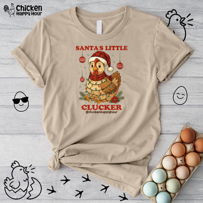 Santa’s Little Clucker Unisex Tee
