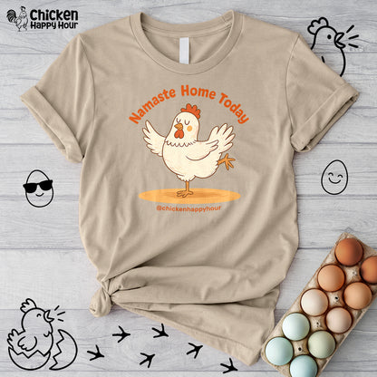 Namaste Cluck Unisex Tee