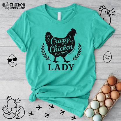 Crazy Chicken Lady Unisex Tee