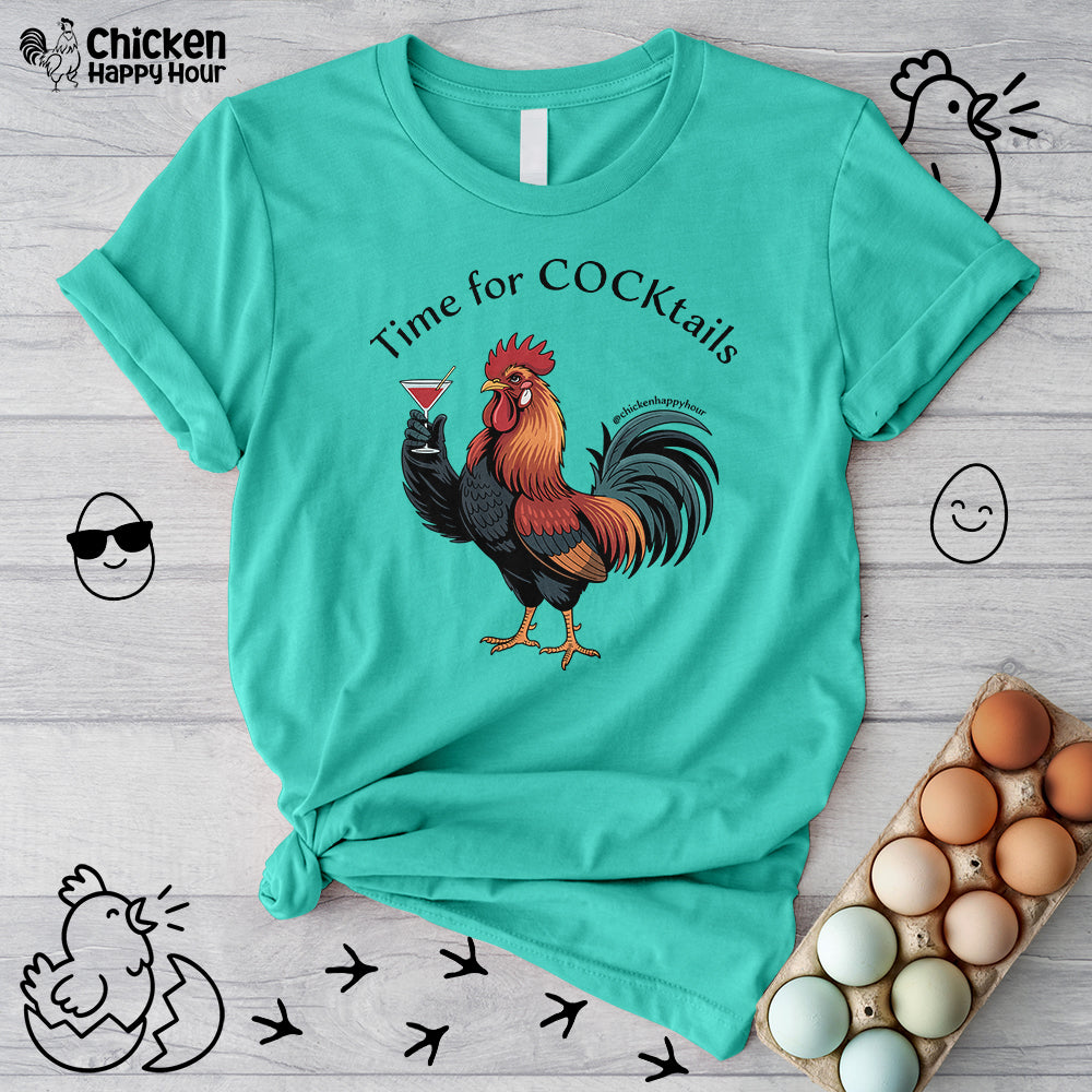 Time for Cocktails Unisex Tee