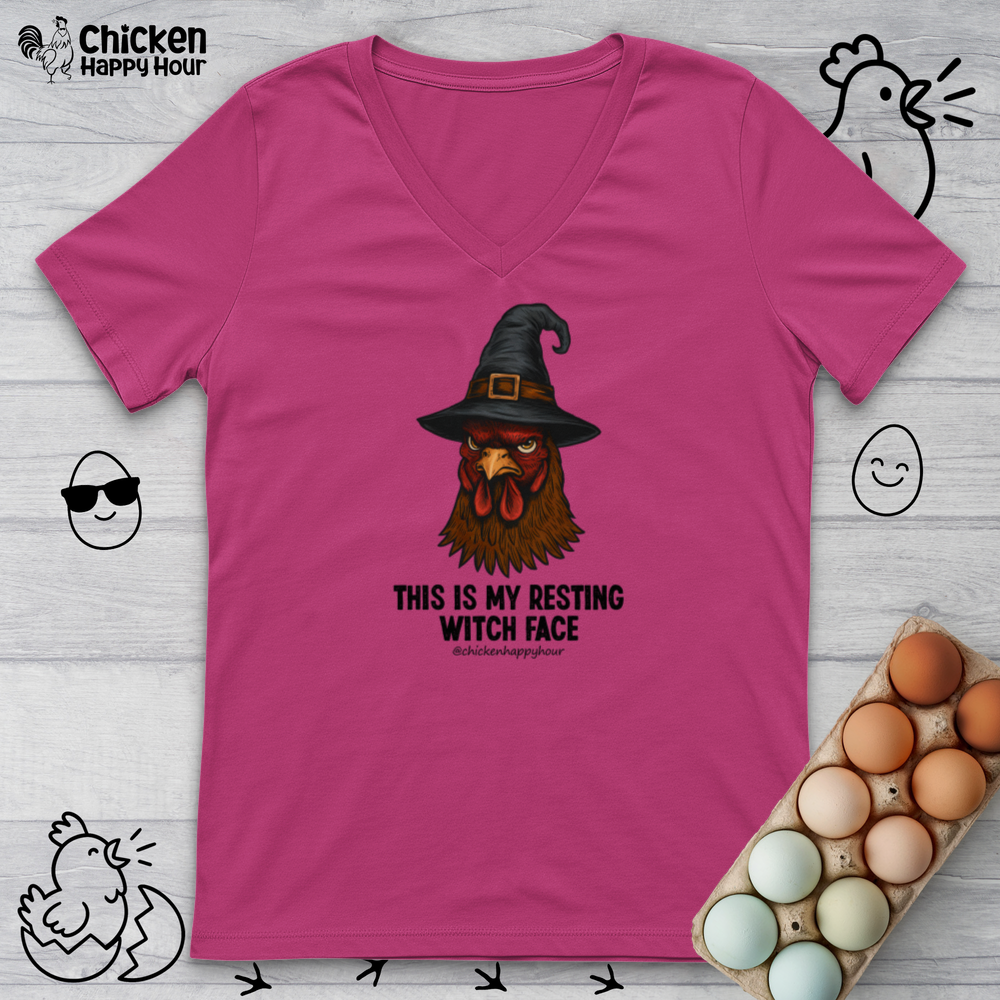 This Is My Resting Witch Face V-Neck Tee