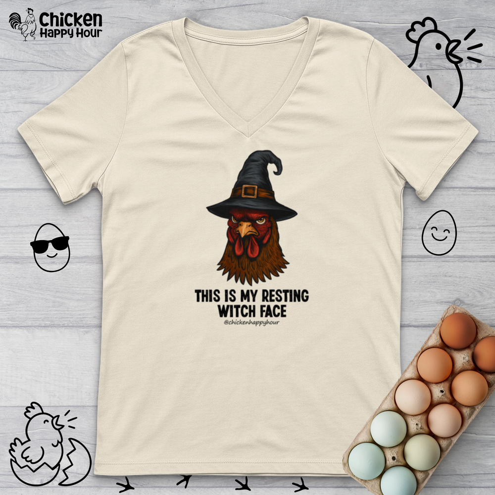 This Is My Resting Witch Face V-Neck Tee