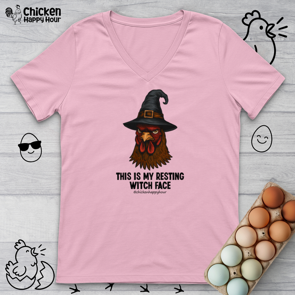 This Is My Resting Witch Face V-Neck Tee