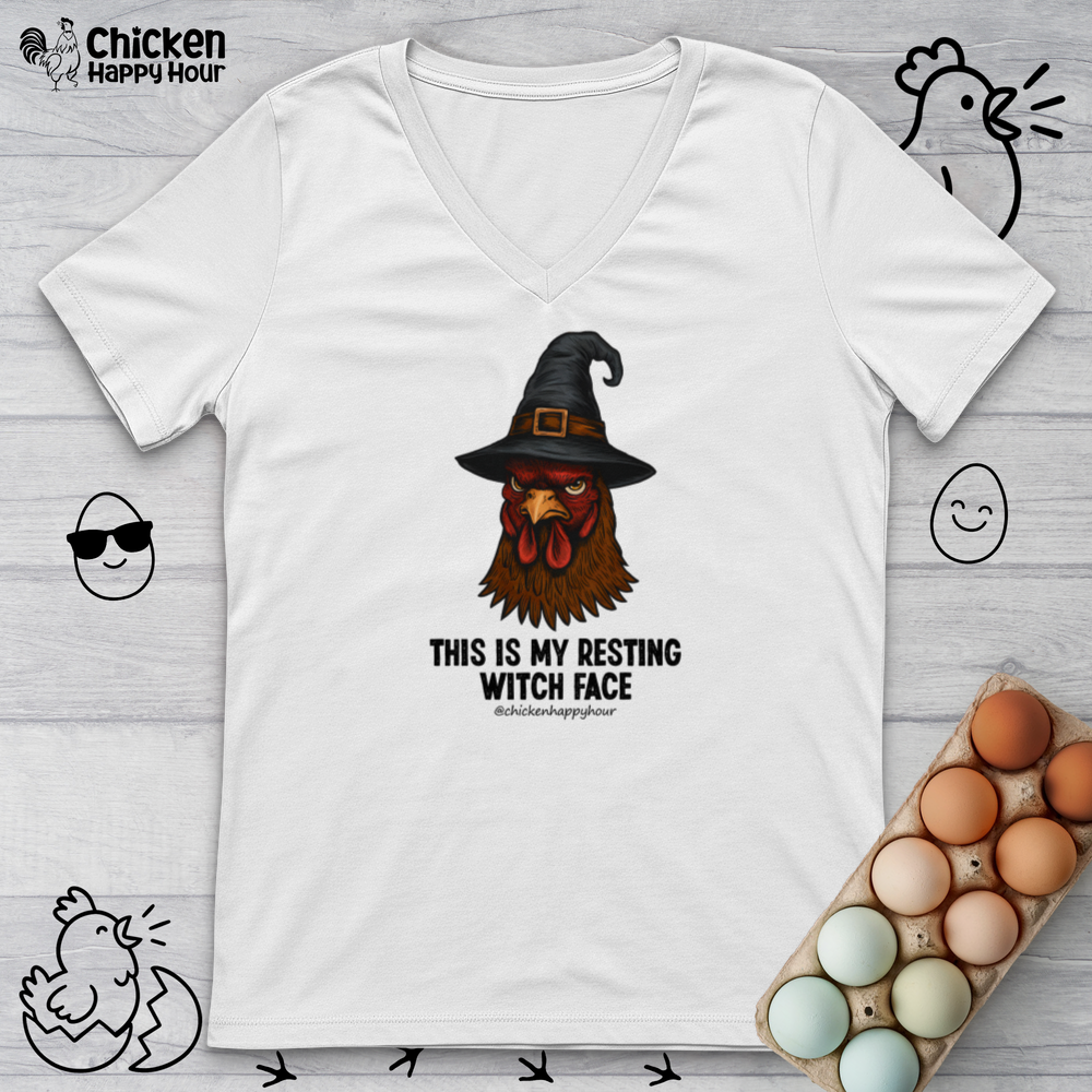 This Is My Resting Witch Face V-Neck Tee