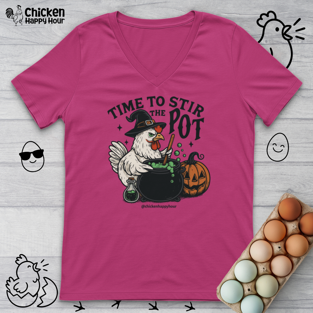 Time to Stir the Pot V-Neck Tee
