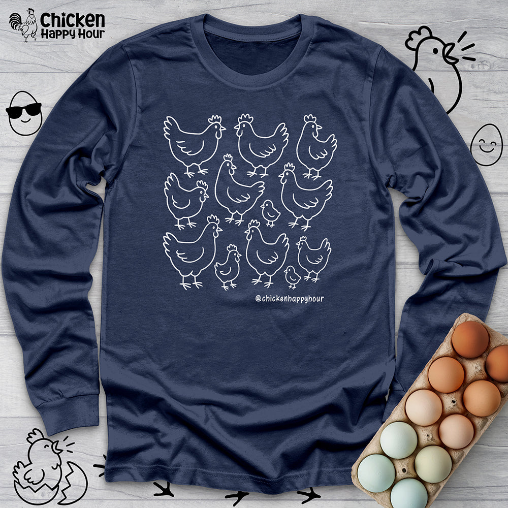 Chickens Long Sleeve