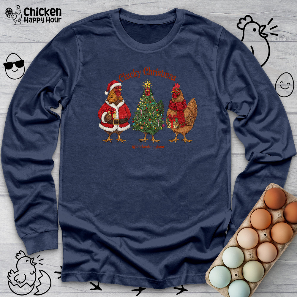 Clucky Christmas Long Sleeve