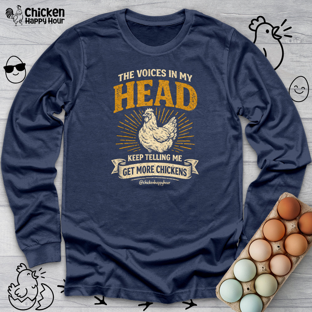 The Voices In My Head Long Sleeve