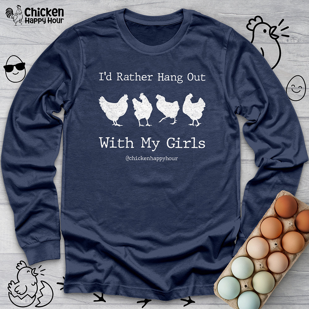 I'd Rather Hang Out Long Sleeve