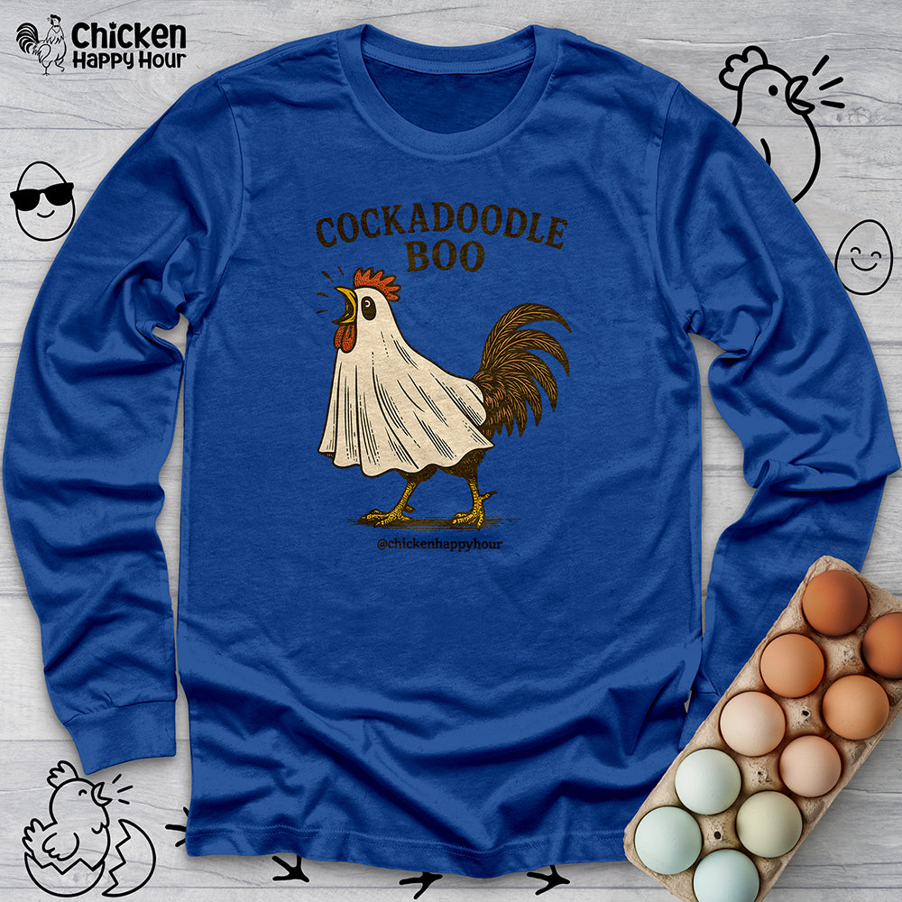 Cockadoodle BOO Long Sleeve Tee