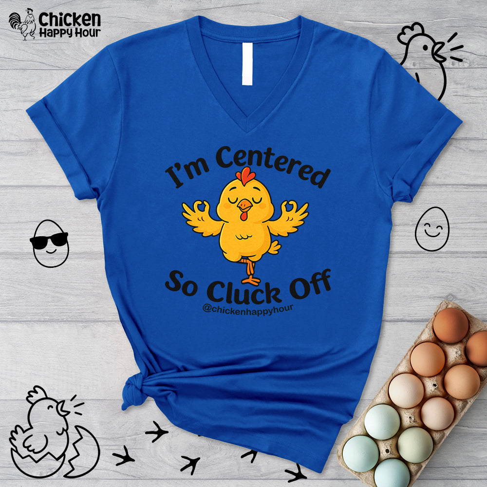 I'm Centered V-Neck Tee
