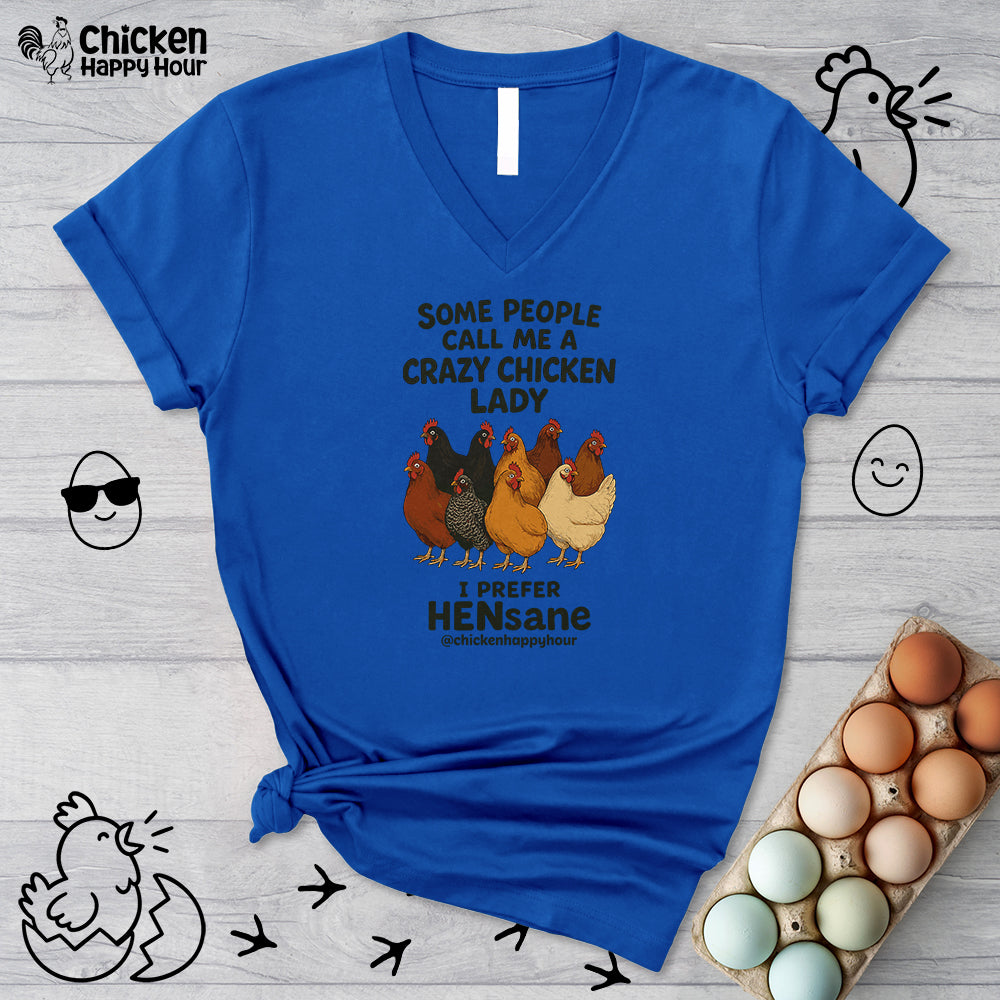 HENsane V-Neck Tee