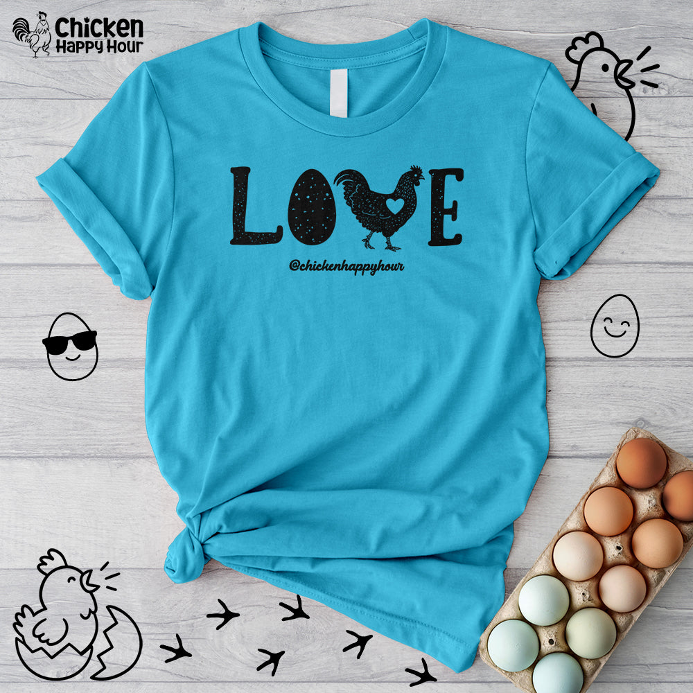 Love Chicken Unisex Tee