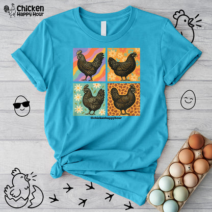 Retro Chicken Unisex Tee