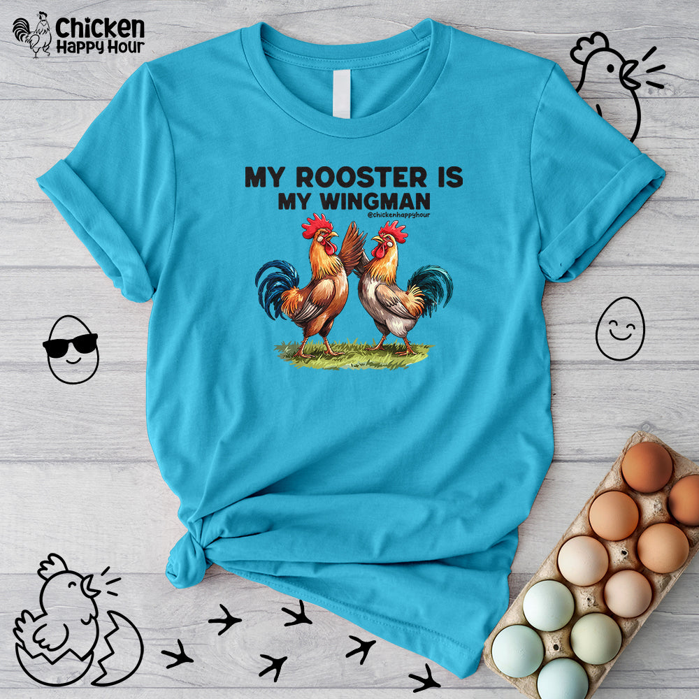 My Rooster is My Wingman Unisex Tee