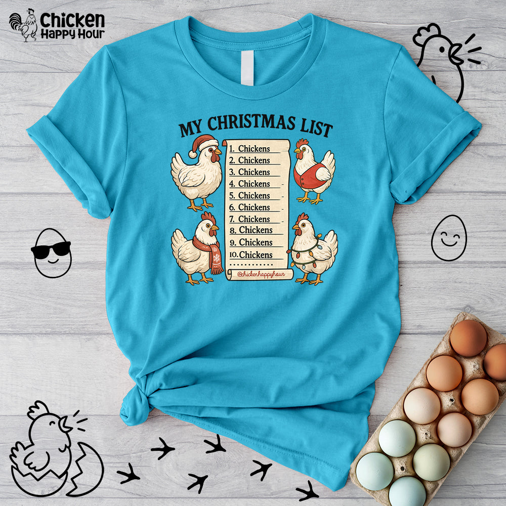 Christmas List Unisex Tee