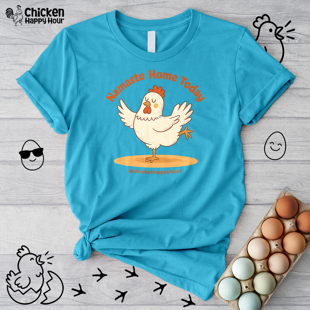Namaste Cluck Unisex Tee