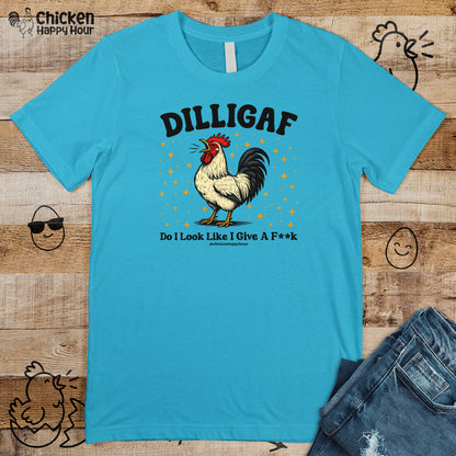 Dilligaf Do I Look Like I Give a Fk Unisex Tee