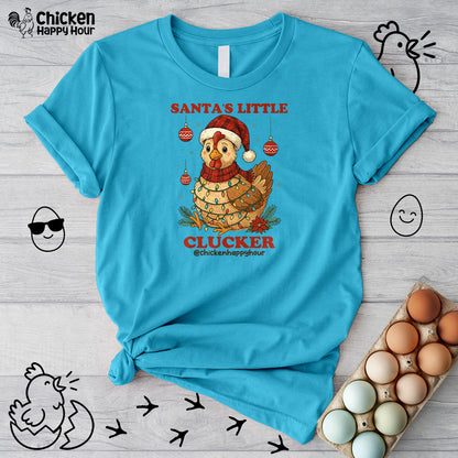 Santa’s Little Clucker Unisex Tee
