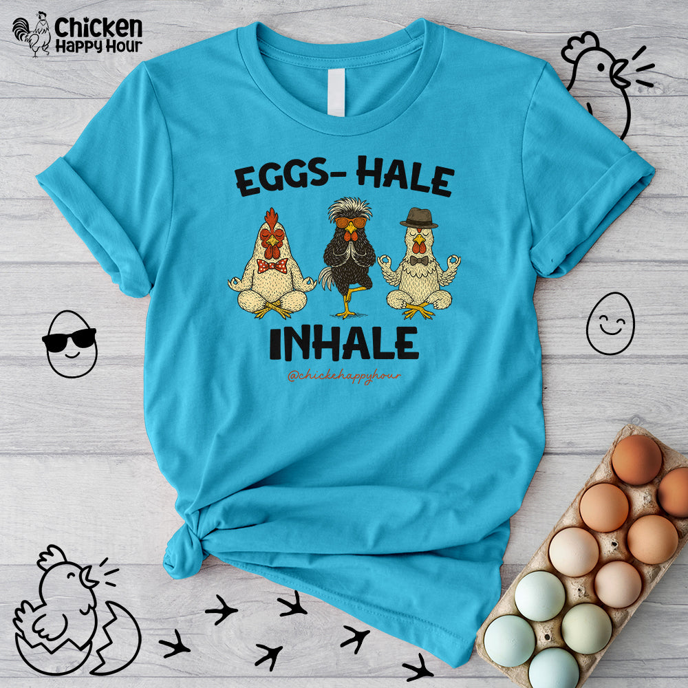 Egg-Hale the Stress Unisex Tee