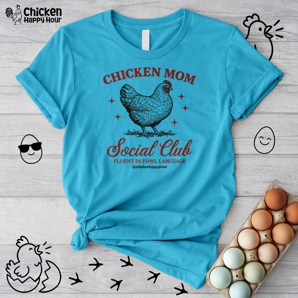 Chicken Mom Social Club Unisex Tee