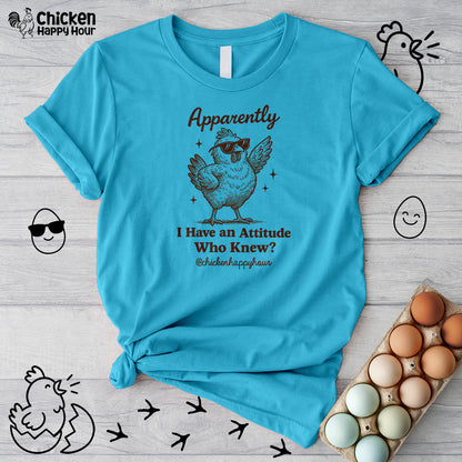 Apparently I Have Attitude Unisex Tee
