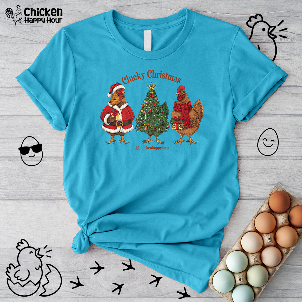 Clucky Christmas Unisex Tee