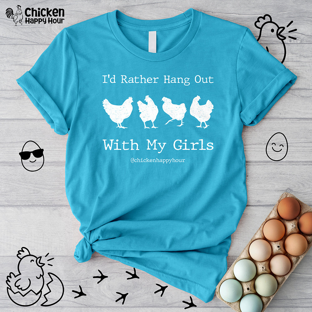 I'd Rather Hang Out Unisex Tee