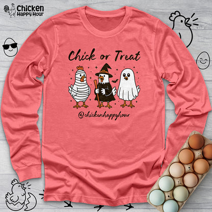Chick or Treat Long Sleeve