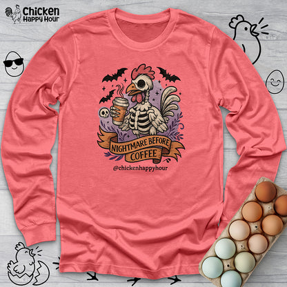Nightmare Before Coffee Long Sleeve
