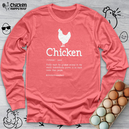 Chicken Definition Long Sleeve