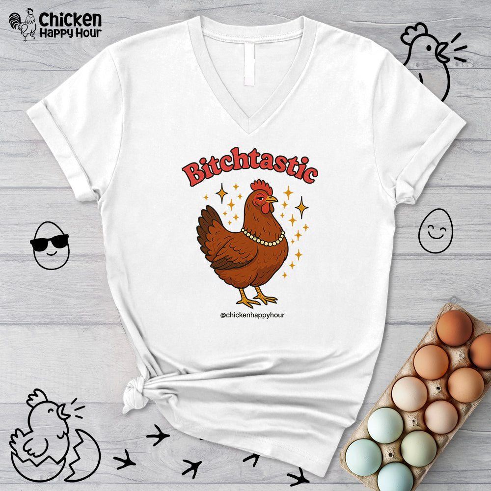 Bitchtastic V-Neck Tee